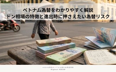 ベトナム為替をわかりやすく解説｜ドン相場の特徴と進出時に押さえたい為替リスク