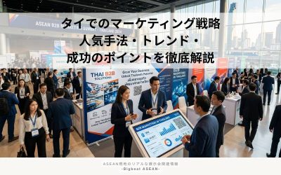 タイでのマーケティング戦略|人気手法・トレンド・成功のポイントを徹底解説